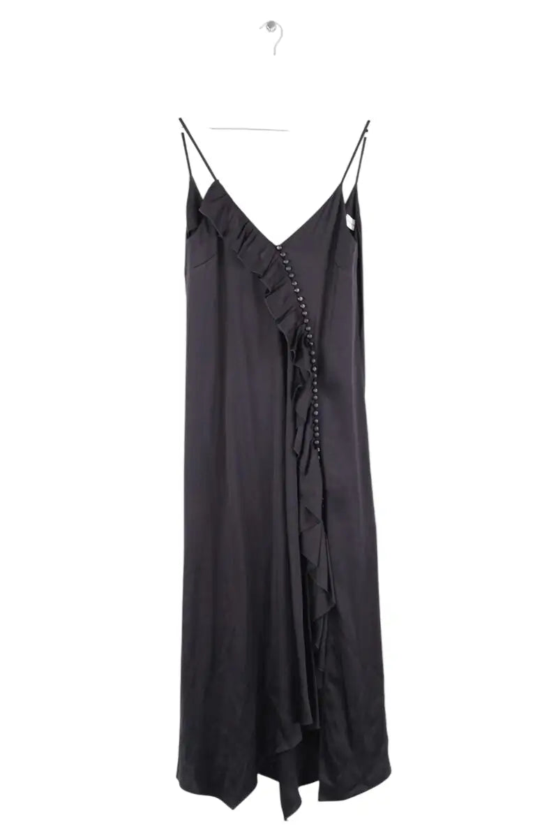 Robe Magda Butrym Noir en Soie, taille M - Seconde Main