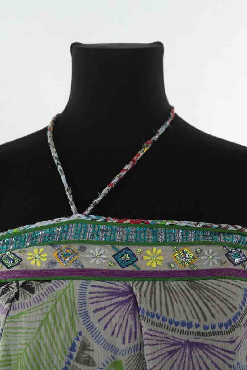 Mi-longueur Antik Batik  Gris