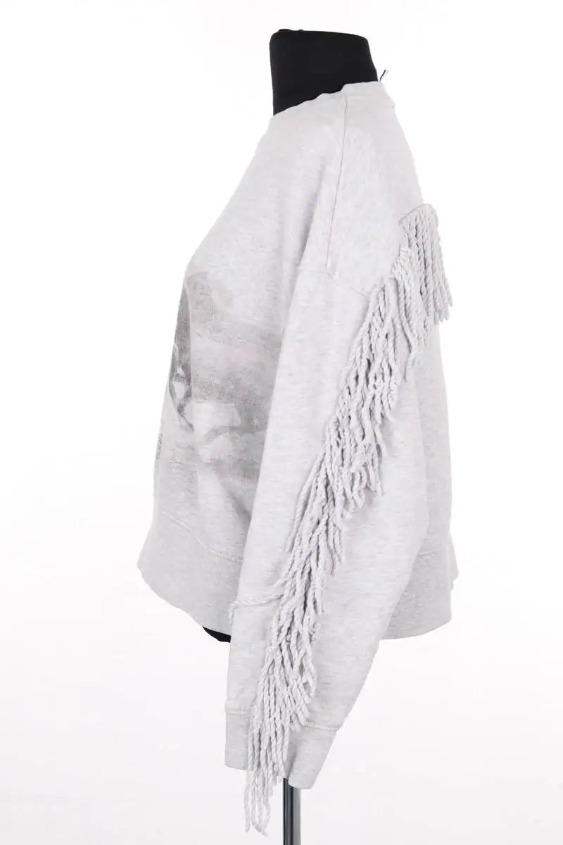 Sweatshirt Munthe Gris en Coton