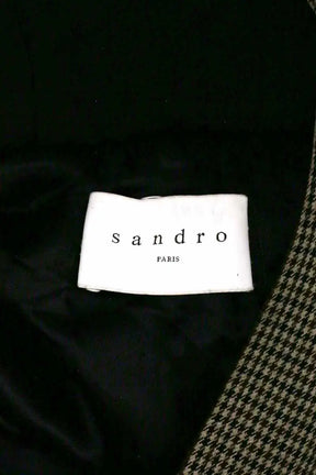 Manteau Sandro Marron en Synthétique