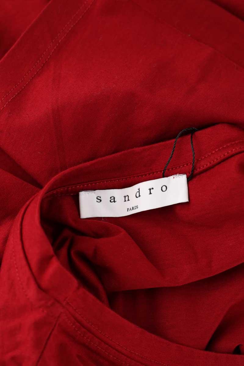 T-shirts Sandro  Rouge