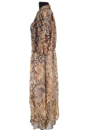 Robe Ba&Sh Marron en Viscose