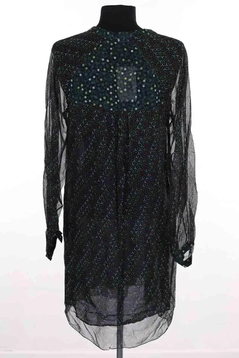 Robe Zadig & Voltaire Vert en Soie