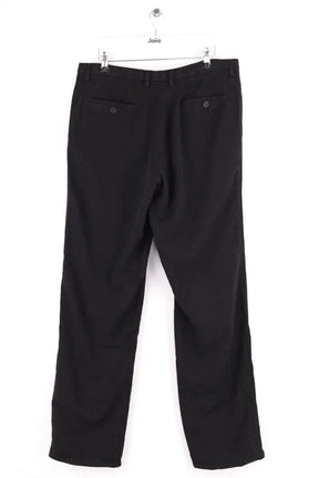 Pantalon droit Hugo Boss Noir en Laine