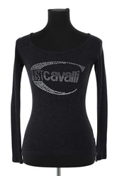 T-shirt Roberto Cavalli  Noir