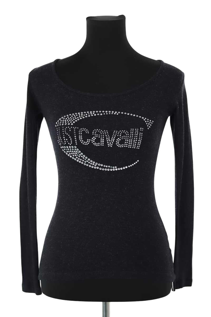 T-shirt Roberto Cavalli  Noir