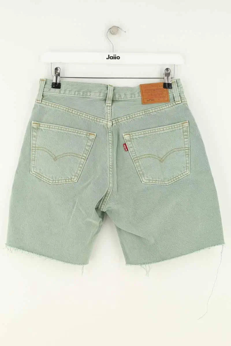 Bermuda Levi's Turquoise en Coton