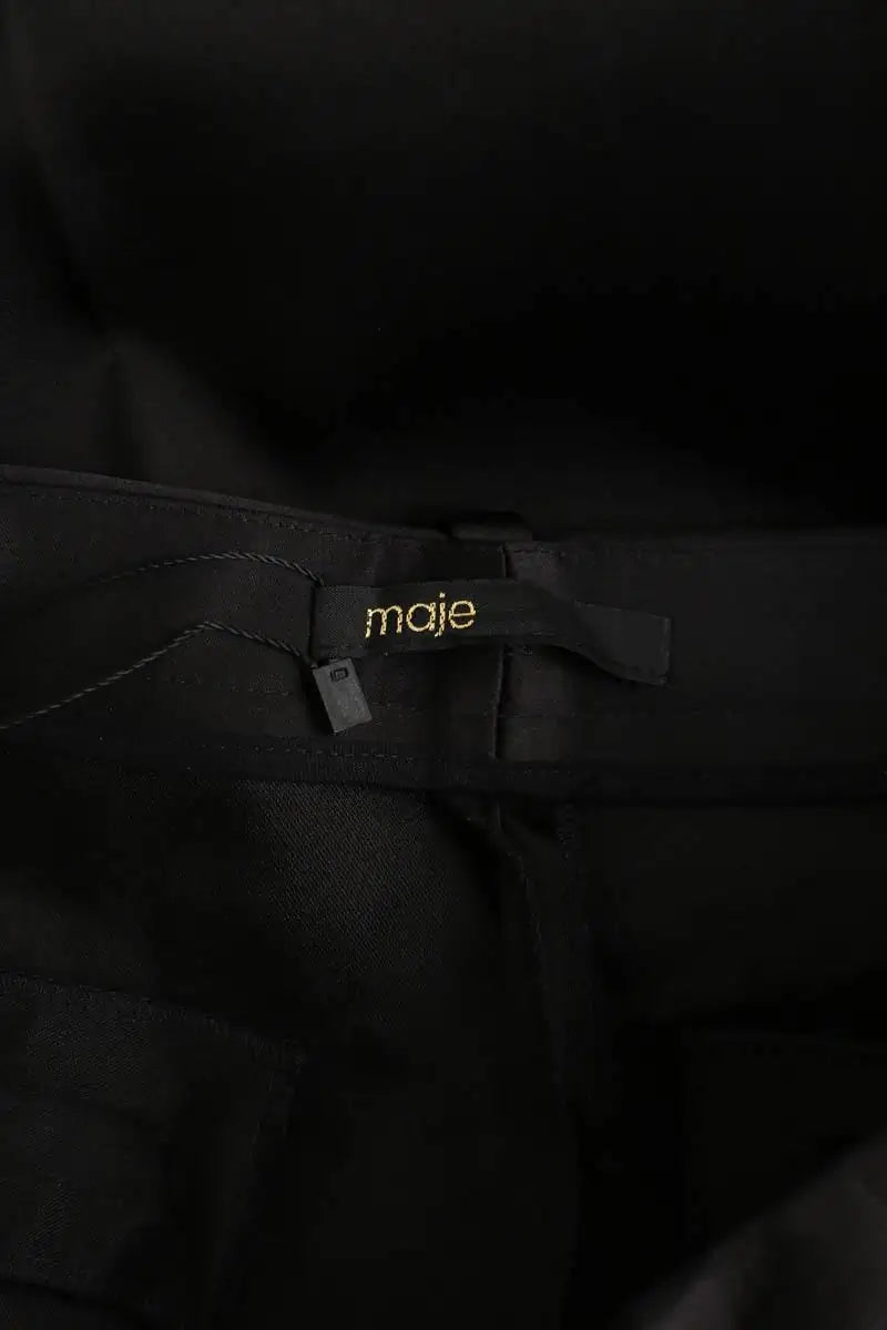 Pantalon droit Maje  Noir