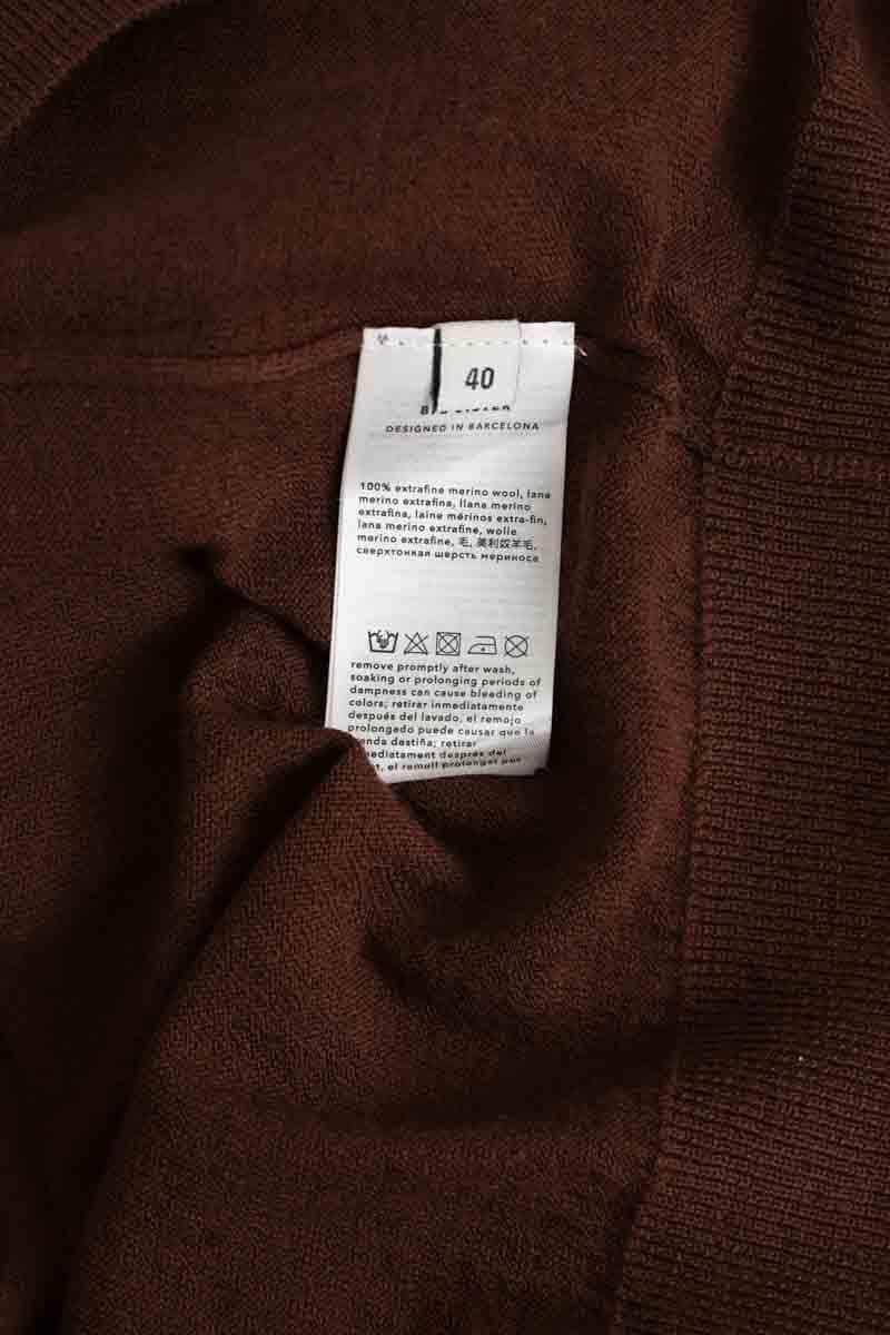 Pull The Tiny Big Sister Marron en Laine