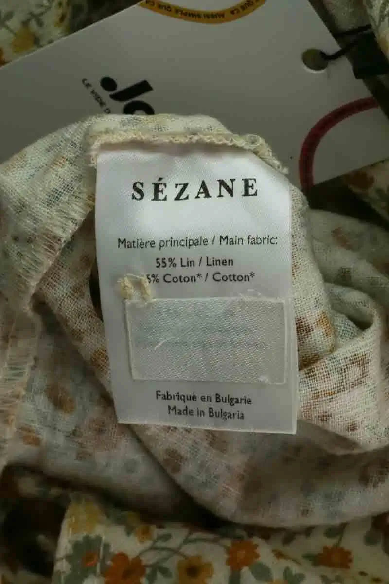 Combinaison Sézane Beige en Coton