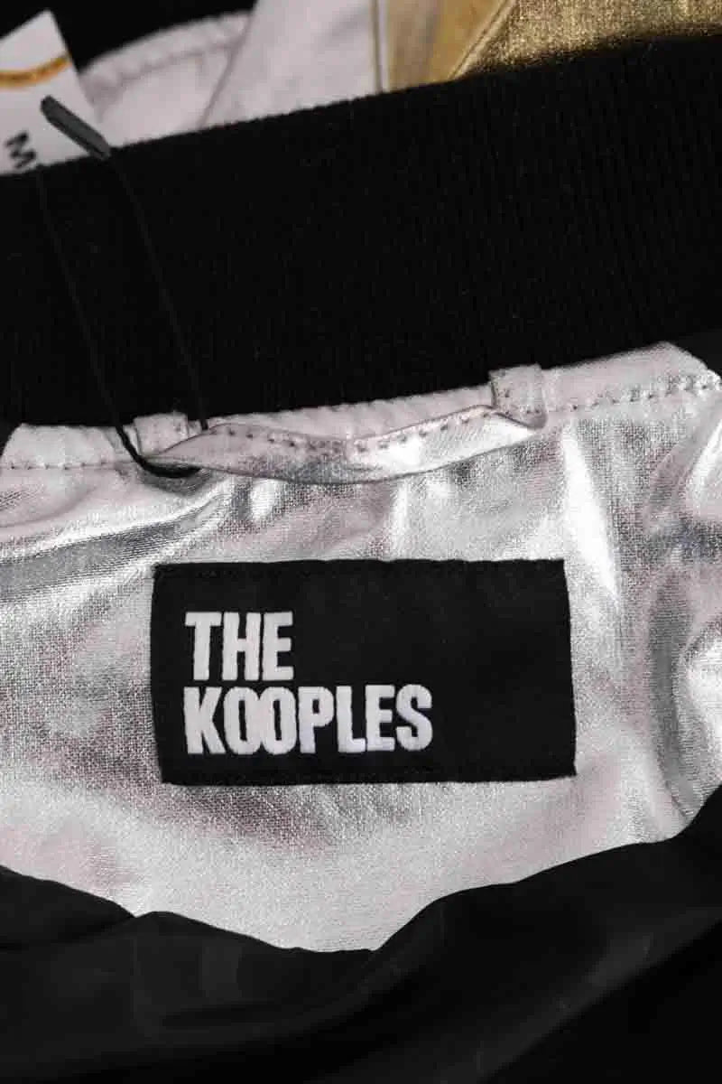 Blouson The Kooples Argent en Synthétique