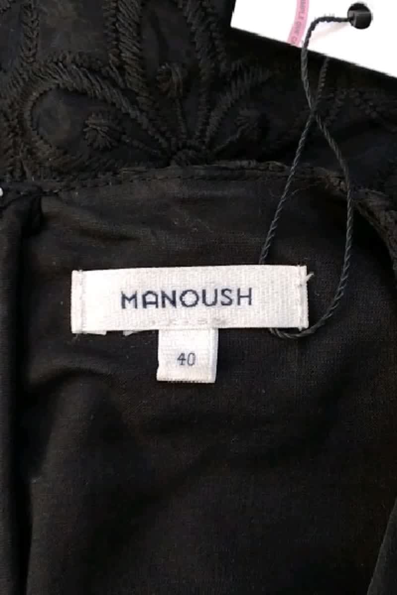Top sans manche Manoush  Noir