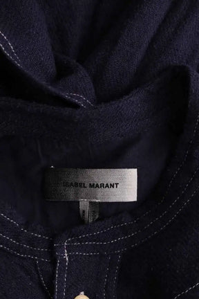 Chemise Isabel Marant Marine en Soie