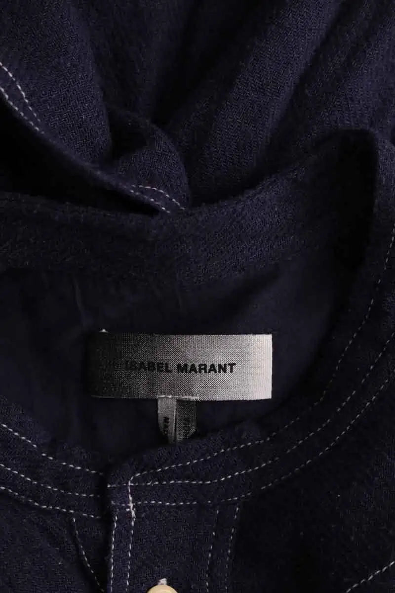 Chemise Isabel Marant Marine en Soie
