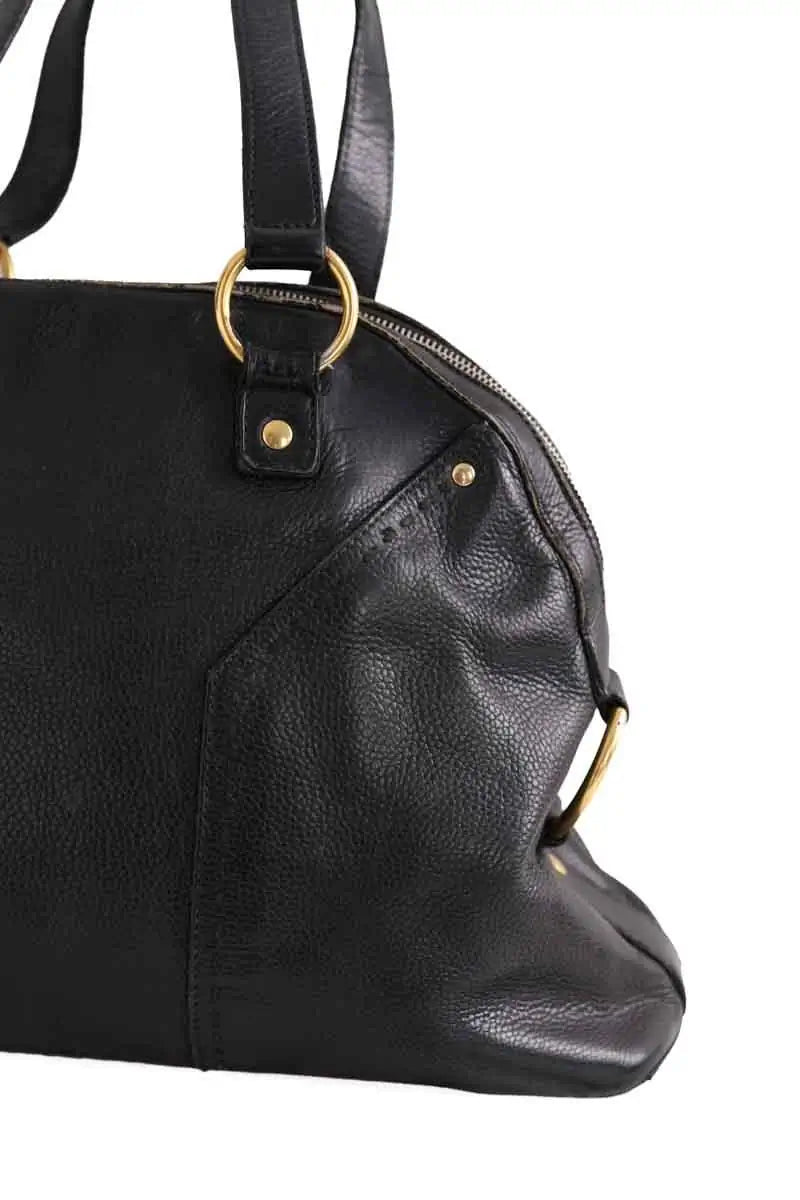 Sac porté épaule Yves Saint Laurent Noir en Cuir