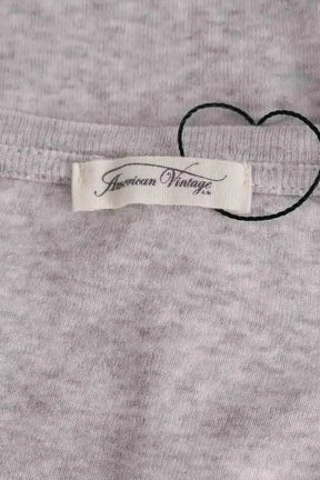 T-shirt American Vintage Gris en Coton
