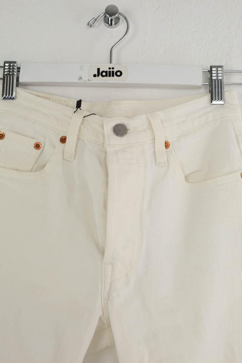 Slim Levi's  Blanc