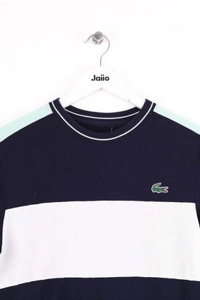 T-shirt Lacoste Marine en Coton