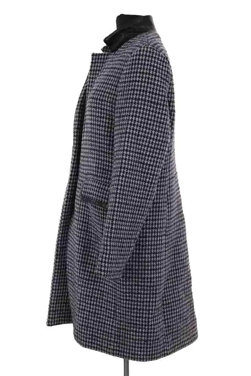 Manteau Maje Marine en Laine