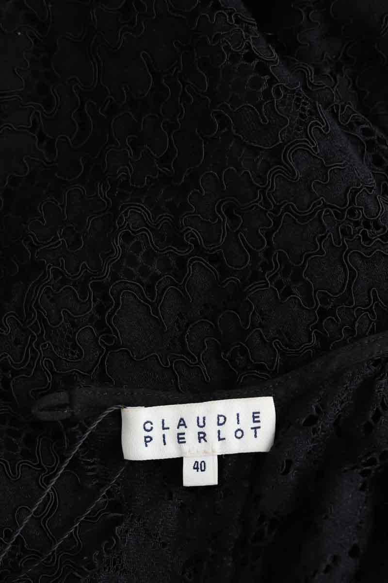 Mi-longueur Claudie Pierlot  Noir
