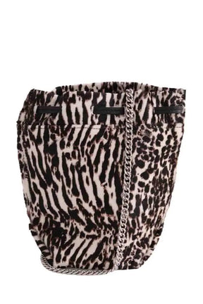 Mini sac Iro Noir en Cuir