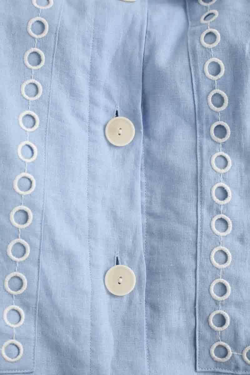 Jupe Sandro  Bleu
