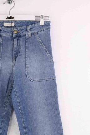 Jean bootcut Ba&Sh Bleu en Coton