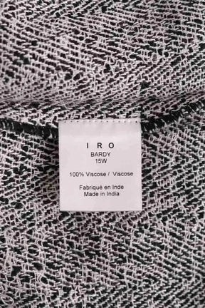 Top Iro Noir en Coton