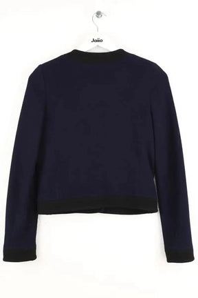 Gilet Claudie Pierlot Verlaine Bleu en Laine