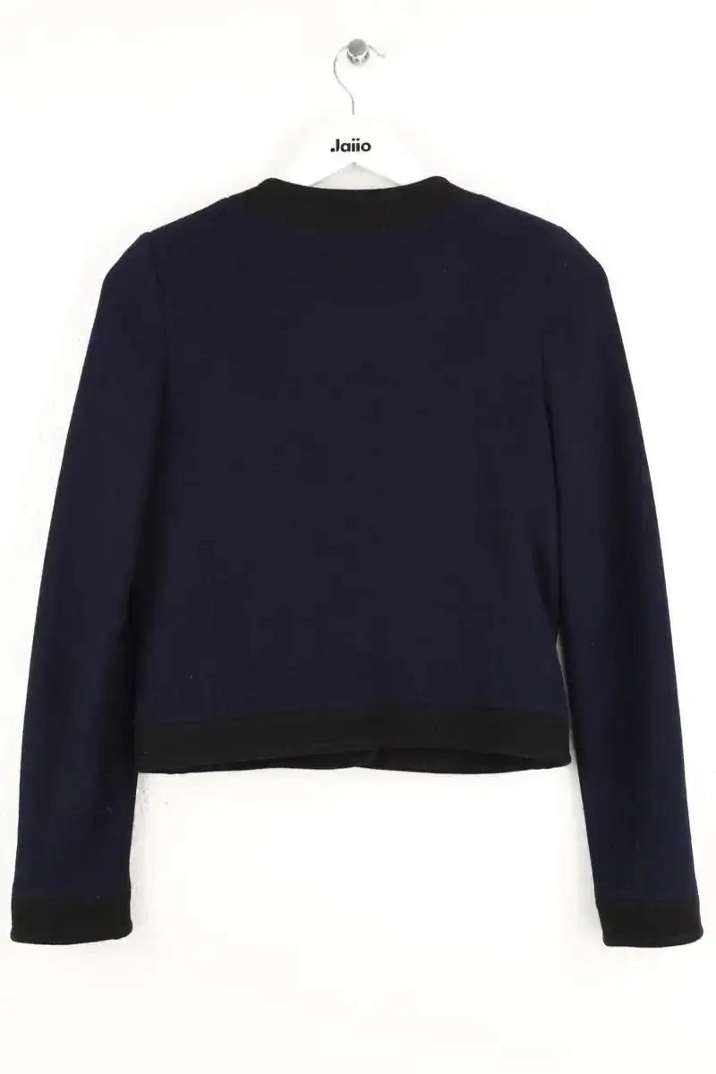 Gilet Claudie Pierlot Verlaine Bleu en Laine