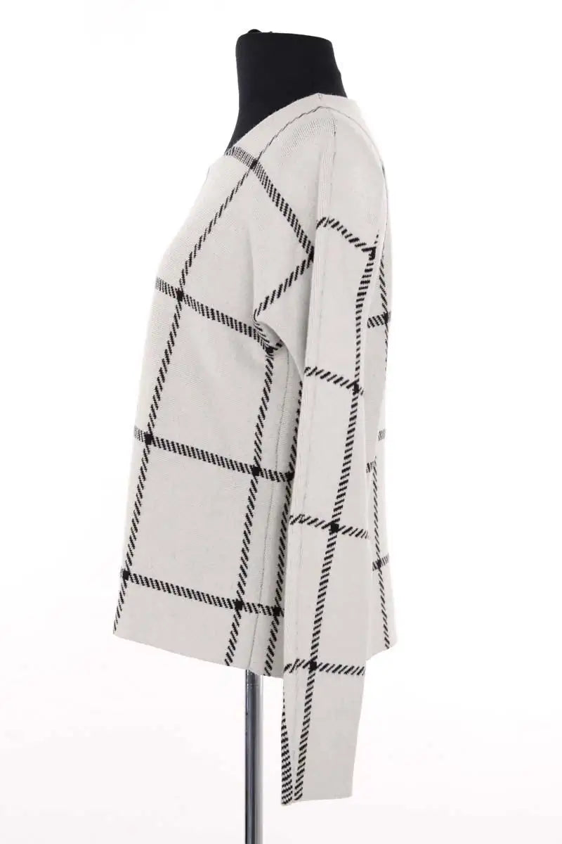 Pull Maje Blanc en Synthétique