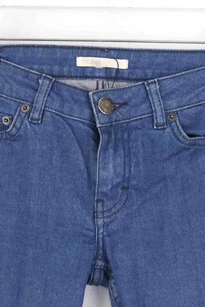 Jean slim Maje Bleu en Coton