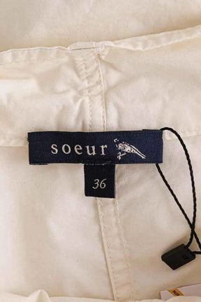 Chemise Soeur Beige en Coton