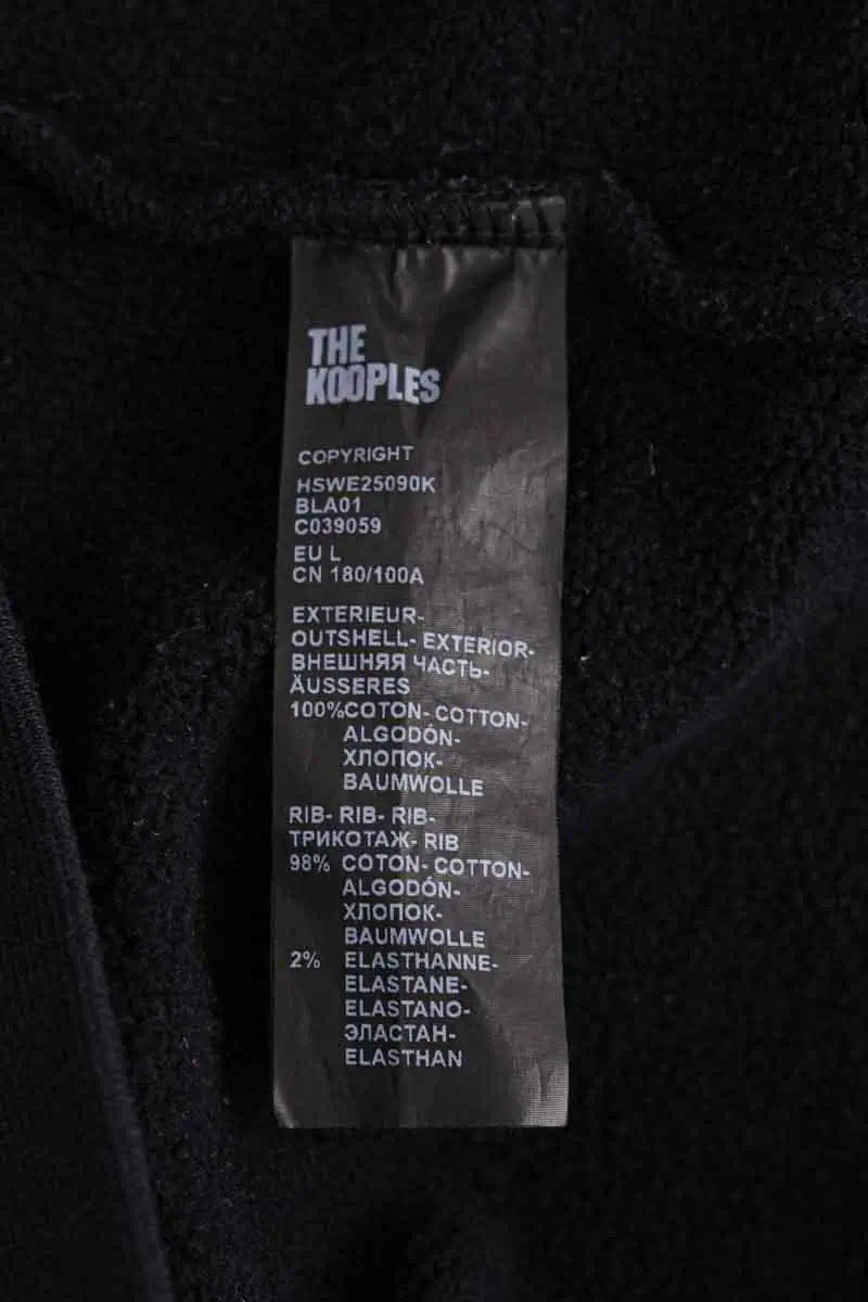 Sweatshirt The Kooples Noir en Coton