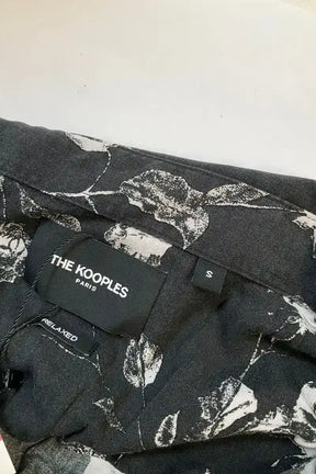 Chemise The Kooples Noir en Viscose