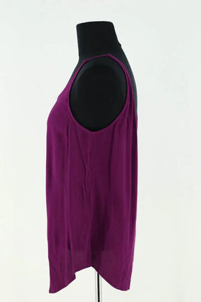 Top sans manche Ba&Sh Violet en Viscose