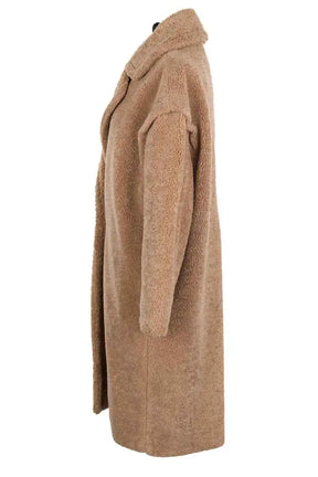Robe Maje Camel en Synthétique