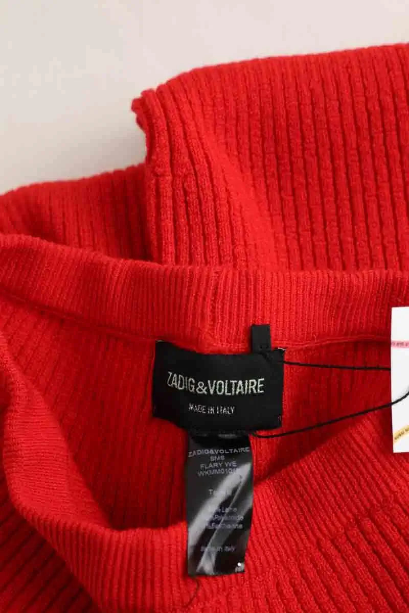Pantalon droit Zadig & Voltaire  Rouge