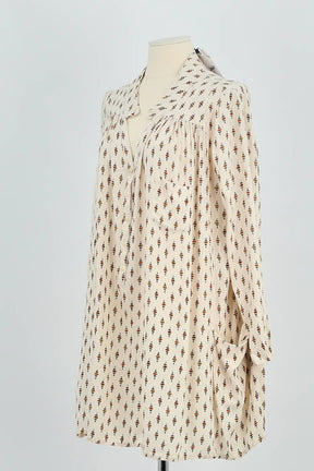 Mi-longueur Bash  Beige