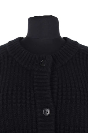 Cardigan Loulou Studio Noir en Cachemire