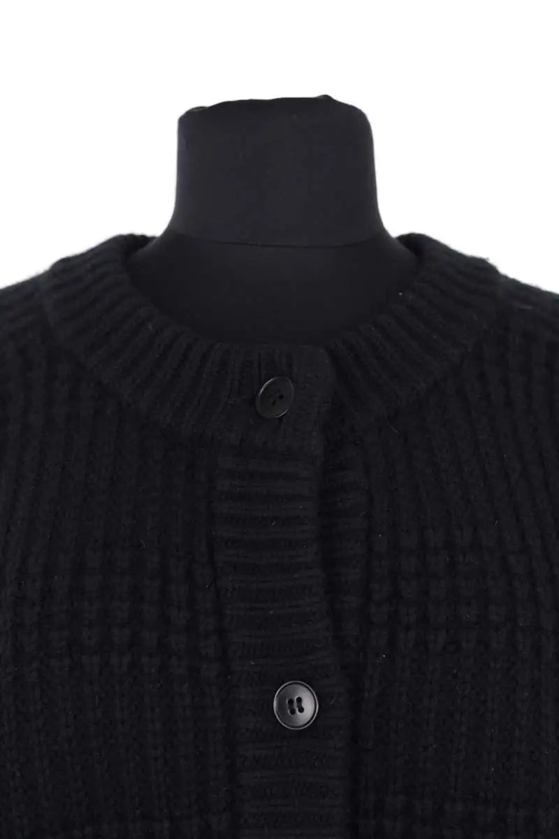Cardigan Loulou Studio Noir en Cachemire