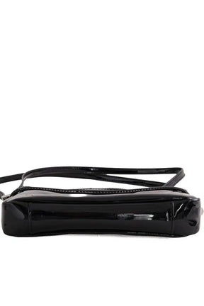 Mini sac Armani Jeans Noir en Cuir verni