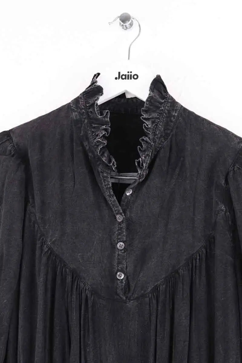 Robe Raquel Allegra Noir en Coton
