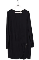 Robe Ba&Sh Altea Noir en Synthétique, taille L - Seconde Main