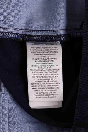 Pantalon droit Ralph Lauren Bleu en Coton