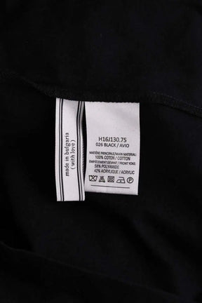 T-shirt Ami Noir en Coton