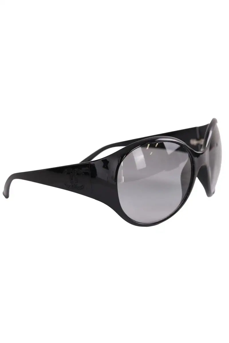 Lunettes de soleil Chanel Noir en Plastique