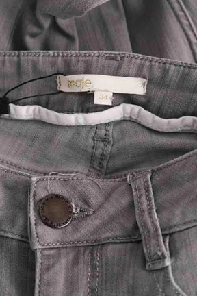Jean slim Maje Gris en Denim - Jeans