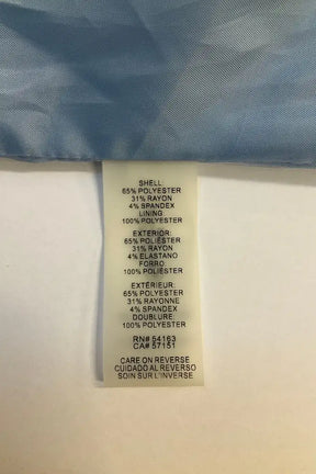 Blazer Calvin Klein Bleu en Synthétique