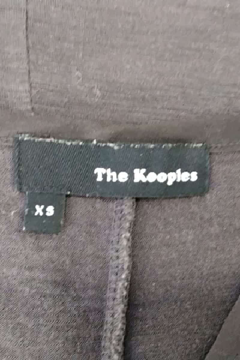 Top sans manche The Kooples  Anthracite